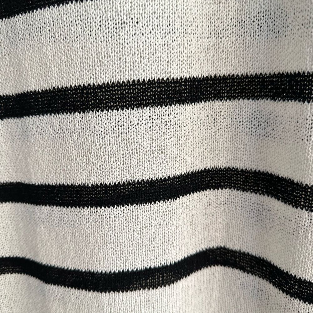 Zara Knit Striped Rustic Dress New - Picture 2 of 4